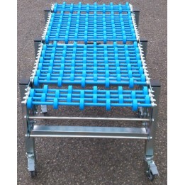 Convoyeur extensible galets PVC