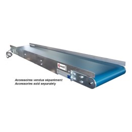 convoyeur aluminium a bande, TBA 80 tm, tapis roulant